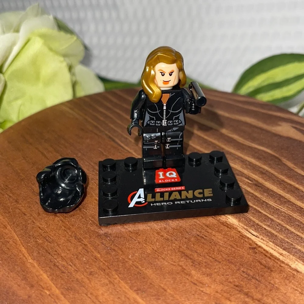 Marvel “Black widow” custom Custom figure that is 100% compatible with LEGO